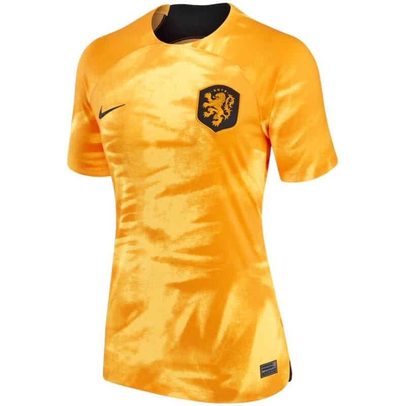 Womens Netherlands Home Jersey FIFA World Cup Qatar 2022