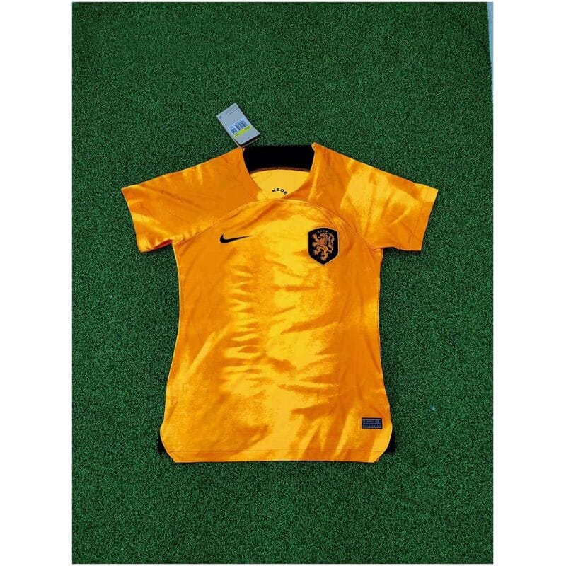 Womens Netherlands Home Jersey FIFA World Cup Qatar 2022