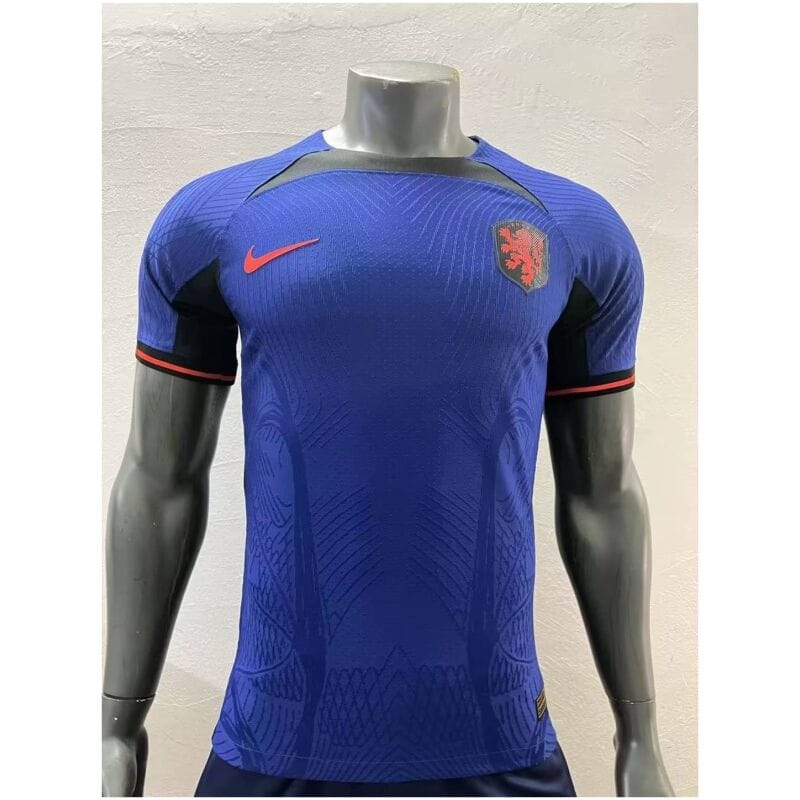 Mens Netherlands Away Vapor Match Authentic Jersey FIFA World Cup Qatar 2022 – Match