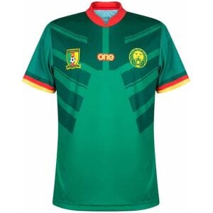 Mens Cameroun Home Jersey FIFA World Cup Qatar 2022