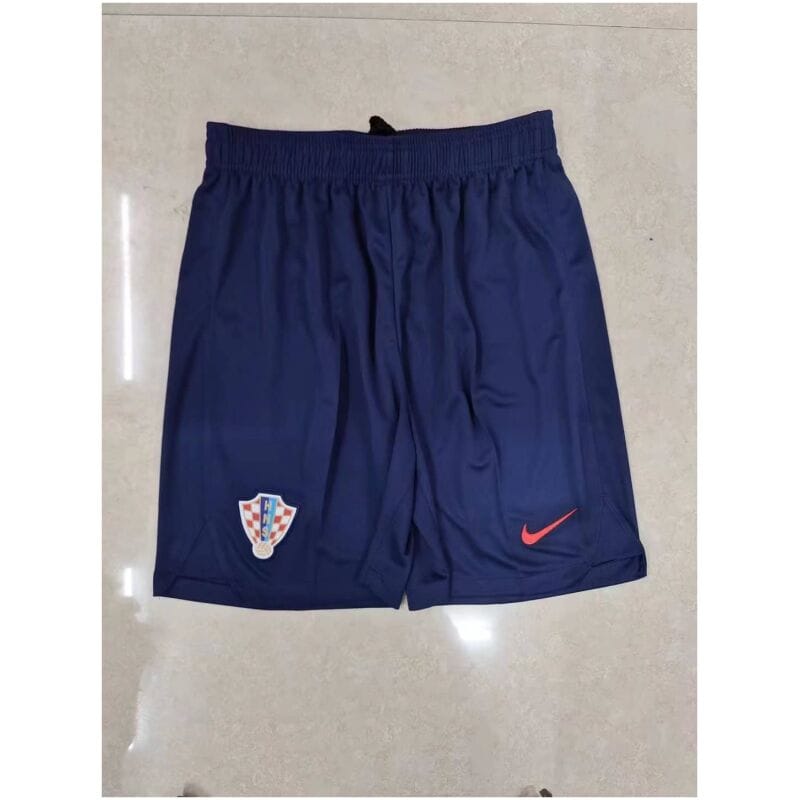 Mens Crotia Away Shorts FIFA World Cup Qatar 2022