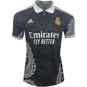 Mens Real Madrid Special Edition Black Dragon Jersey 2023/24