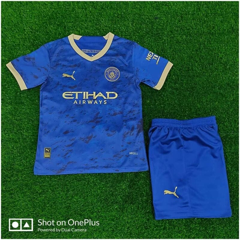 Kids Manchester City Chinese New Year Jersey 2023