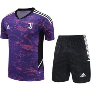 Mens Juventus Short Training Suit Purple 2023/24