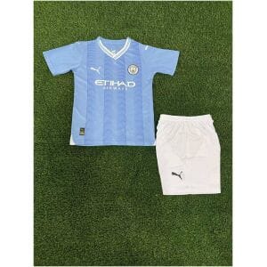 Kids Manchester City Home Jersey 2023/24