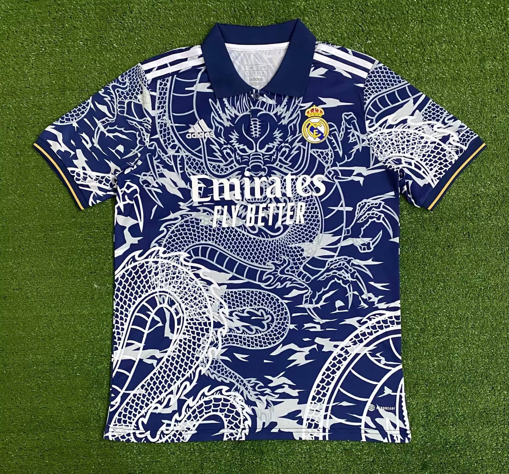 Mens Real Madrid Special Edition Black Dragon Jersey 2023/24