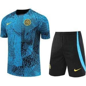 Mens Inter Milan Short Training Suit Blue 2023/24