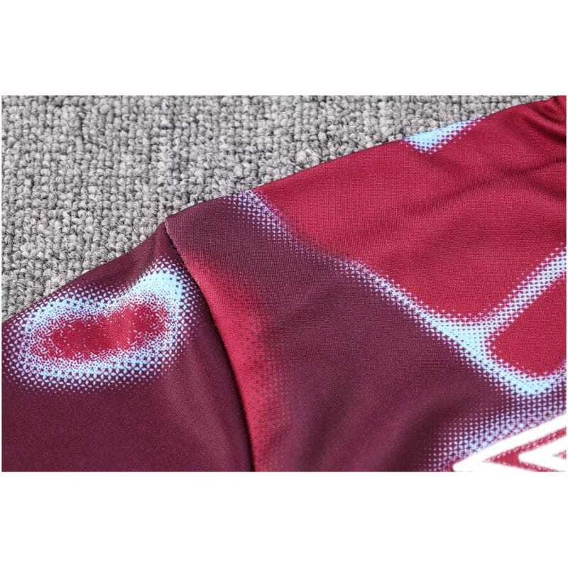 Mens West Ham United Training Suit Wine 2023/24