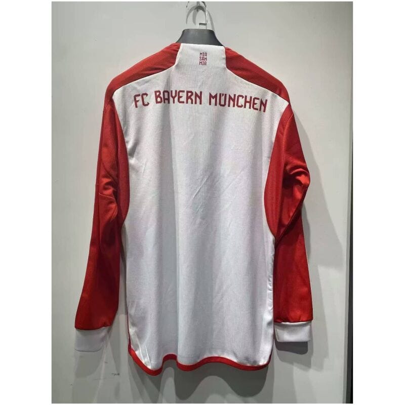 Mens Bayern Munich Home Jersey Long Sleeve 2023/24