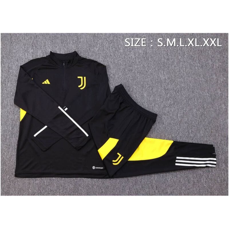 Mens Juventus Training Suit Black 2023/24