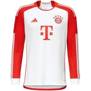 Mens Bayern Munich Home Jersey Long Sleeve 2023/24