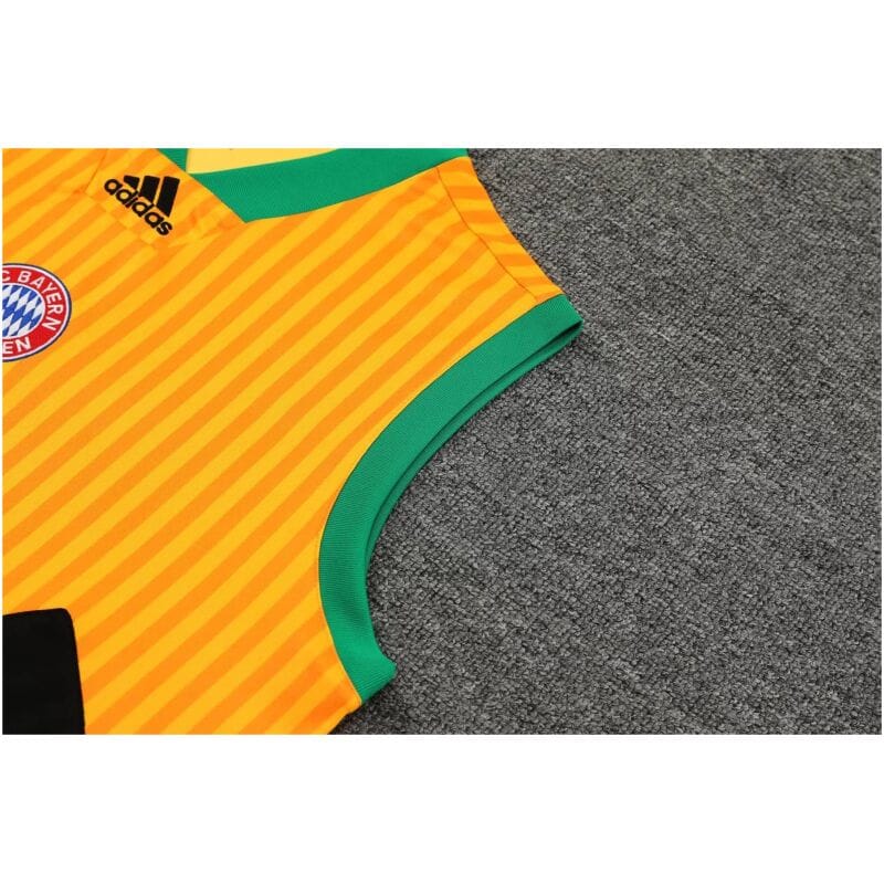 Mens Bayern Munich Singlet Suit Yellow 2023/24