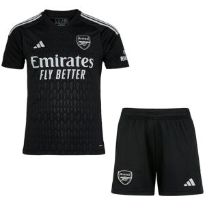 Kids Arsenal Goalkeeper Black Jersey 2023/24