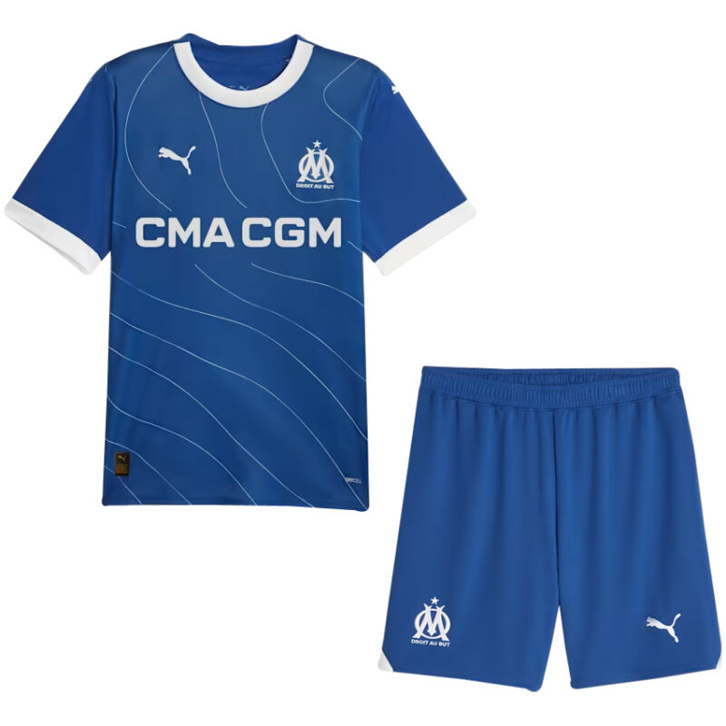 Kids Olympique Marseille Away Jersey 2023/24