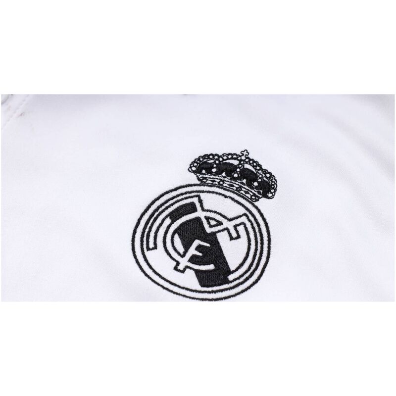 Mens Real Madrid Polo Shirt White 2023/24