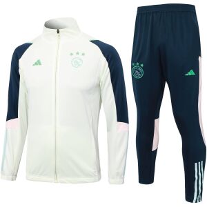 Mens Ajax Jacket + Pants Training Suit Mist Green 2023/24