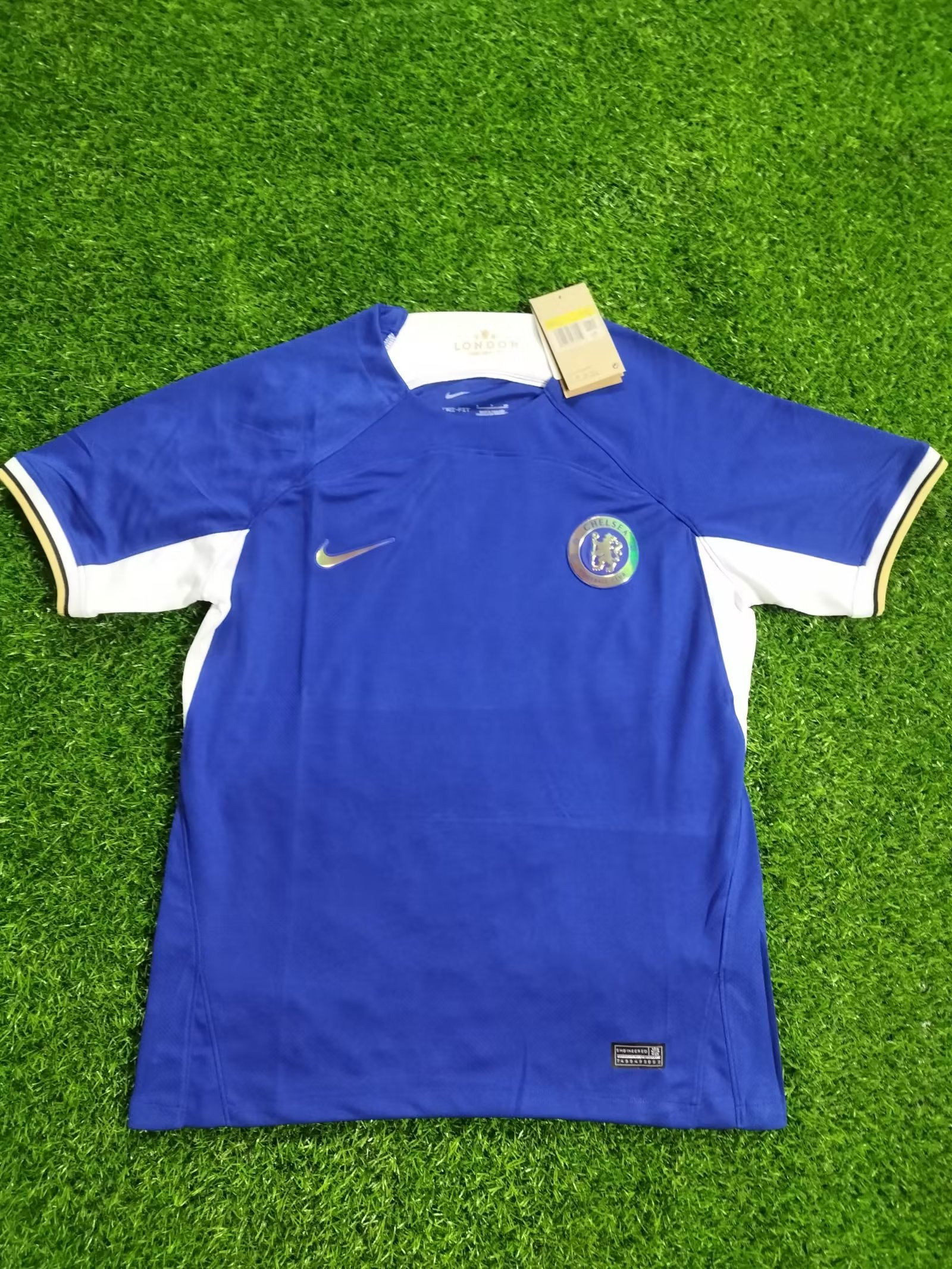 Men's Authentic Chelsea Home Soccer Jersey Shirt 2023/24