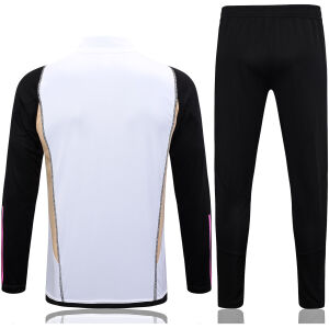 Mens Real Madrid Training Suit White 2023/24