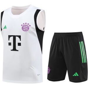 Mens Bayern Munich Singlet Suit White 2023/24