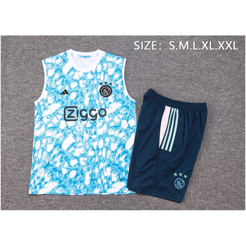 Mens Ajax Singlet Suit Blue 2023/24