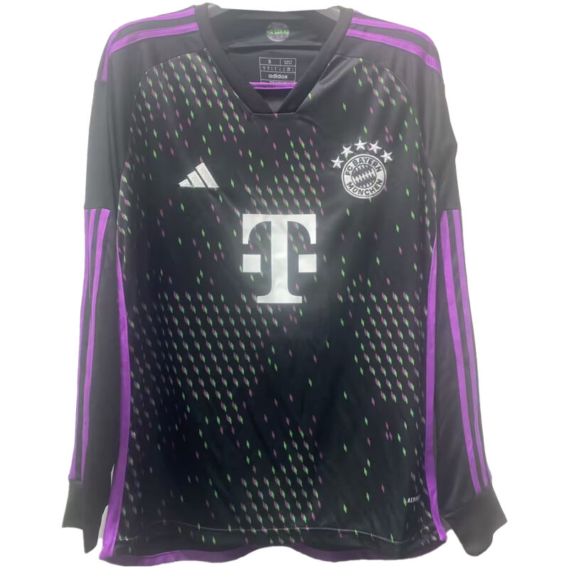 Mens Bayern Munich Away Jersey Long Sleeve 2023/24