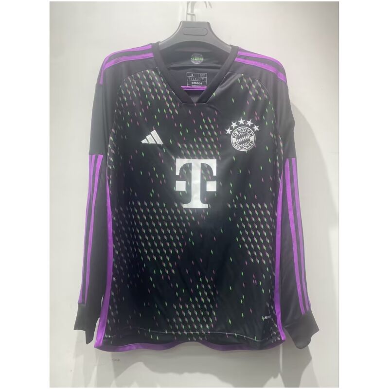 Mens Bayern Munich Away Jersey Long Sleeve 2023/24