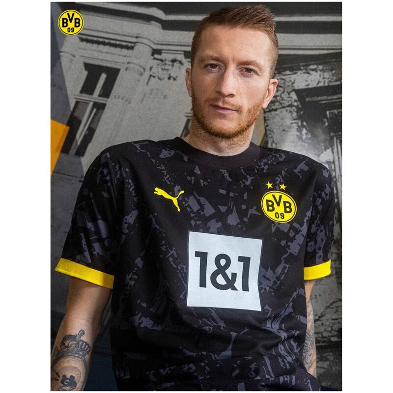 Mens Borussia Dortmund Away Jersey 2023/24