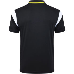 Mens Borussia Dortmund Polo Shirt Black II 2023/24