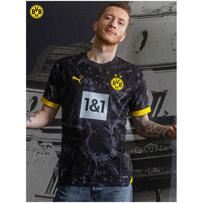 Mens Borussia Dortmund Away Jersey 2023/24