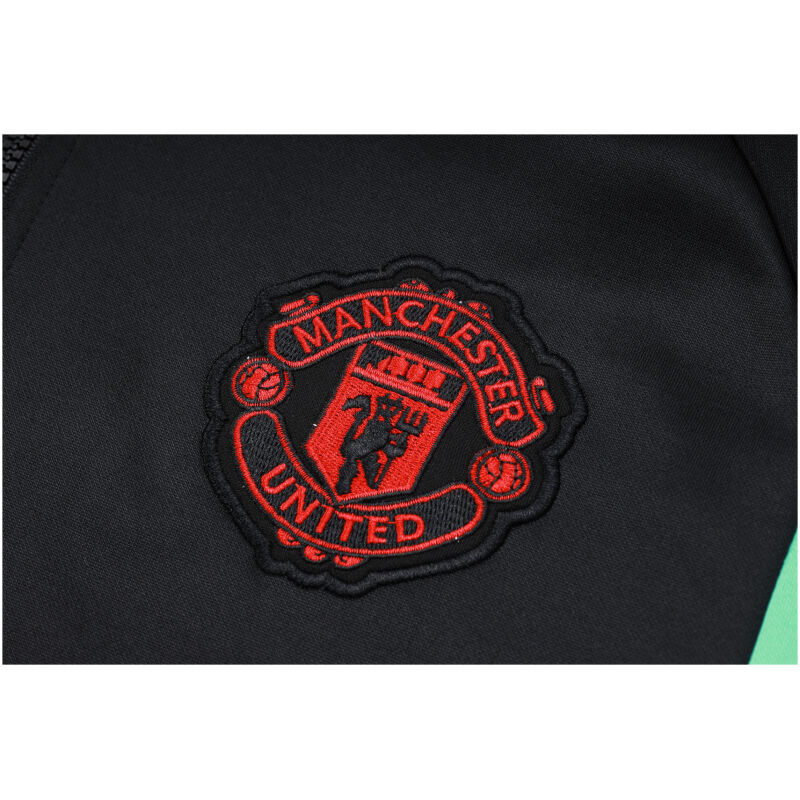 Mens Manchester United Hoodie Sweatshirt Black 2023/24