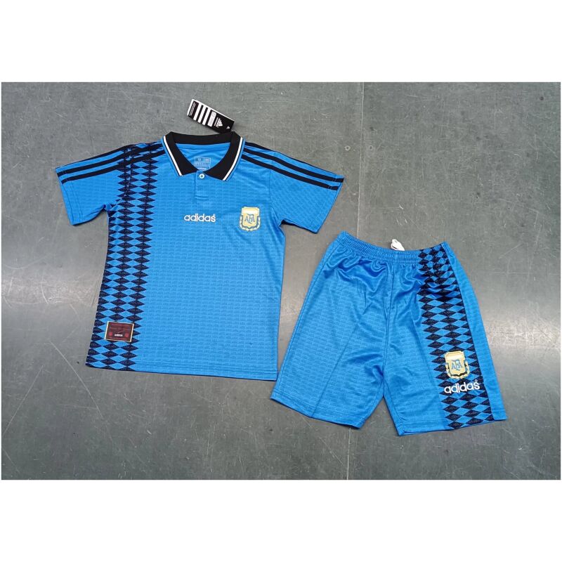 Kids Retro Argentina Away Jersey 1994