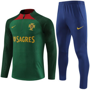 Mens Portugal Training Suit Green 2024