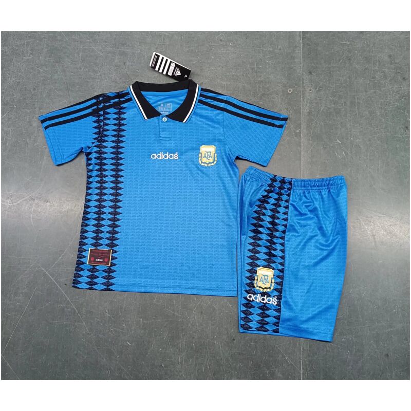 Kids Retro Argentina Away Jersey 1994