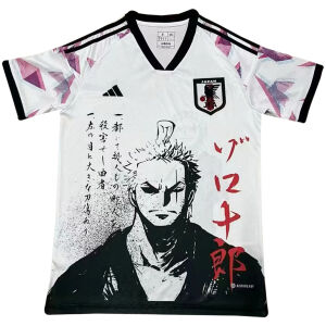 Camisa masculina japonesa anime especial Pirate King White 2024