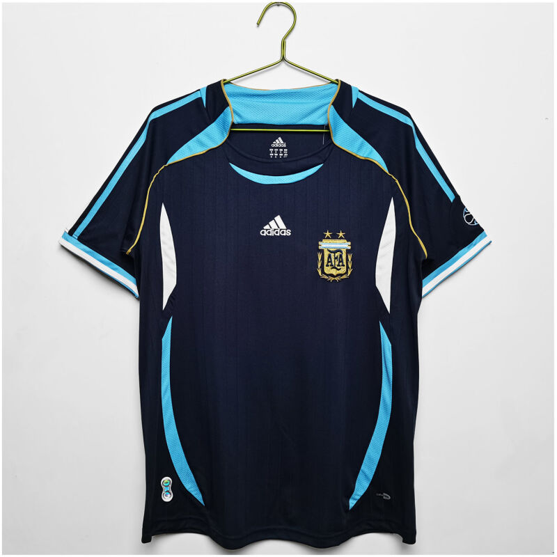 Mens Argentina Retro Away Jersey 2006