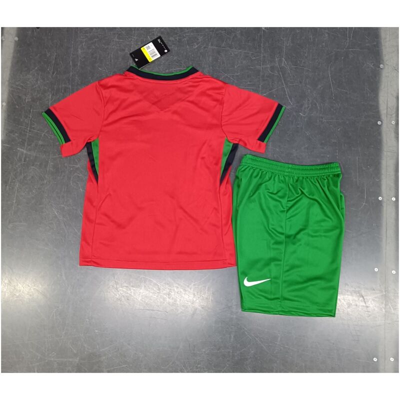 Kids Portugal Home Jersey 2024