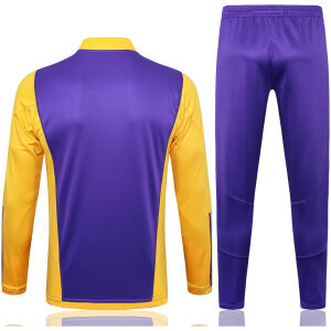 Mens Real Madrid Training Suit Purple 2023/24