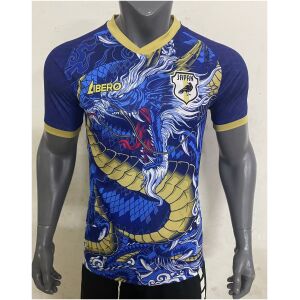 Mens Japan Anime Special Blue Dragon Jersey 2024