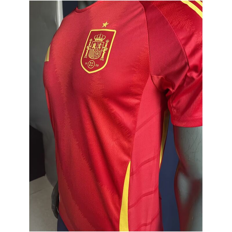 Mens Spain Home Authentic Jersey 2024 – Match