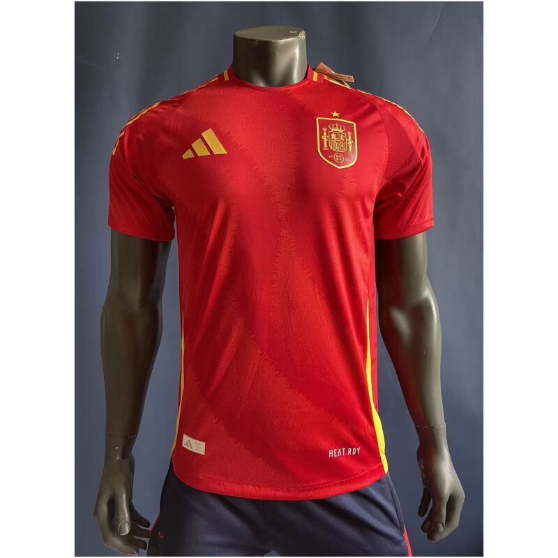 Mens Spain Home Authentic Jersey 2024 – Match