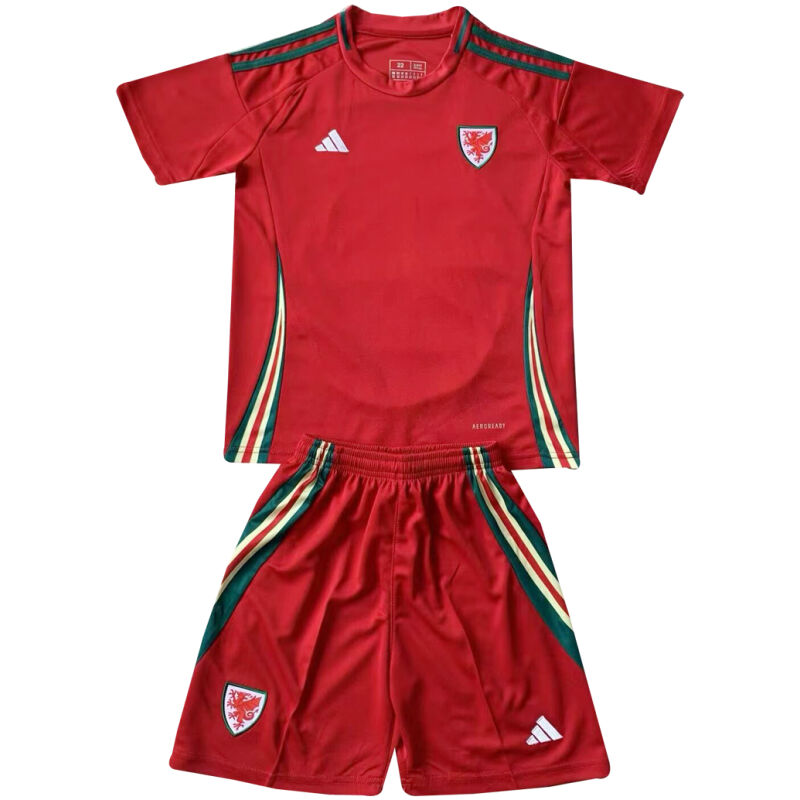 Kids Wales Home Jersey 2024