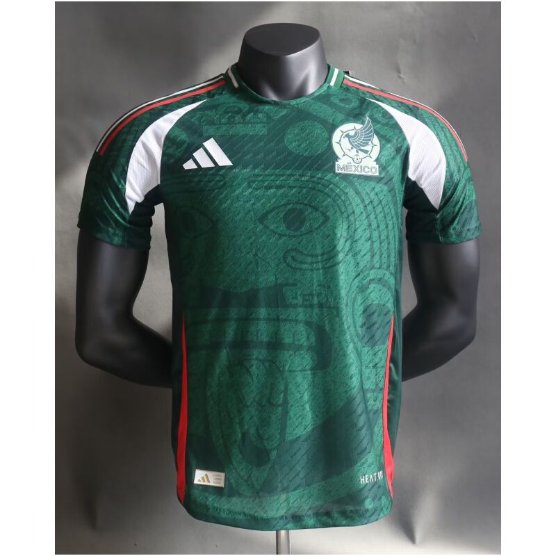 Mens Mexico Special Edition Green Authentic Jersey 2024 – Match