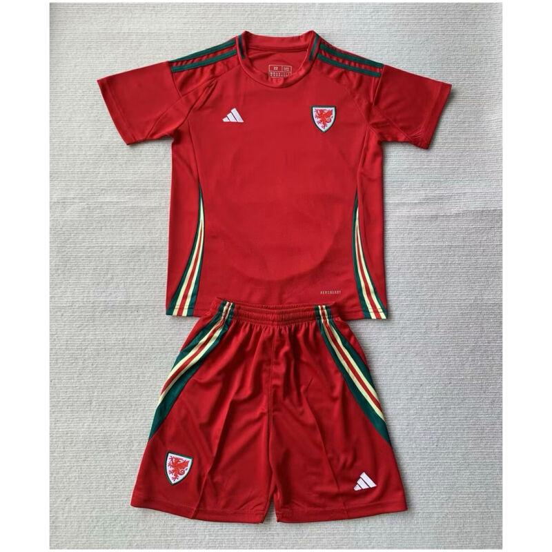 Kids Wales Home Jersey 2024