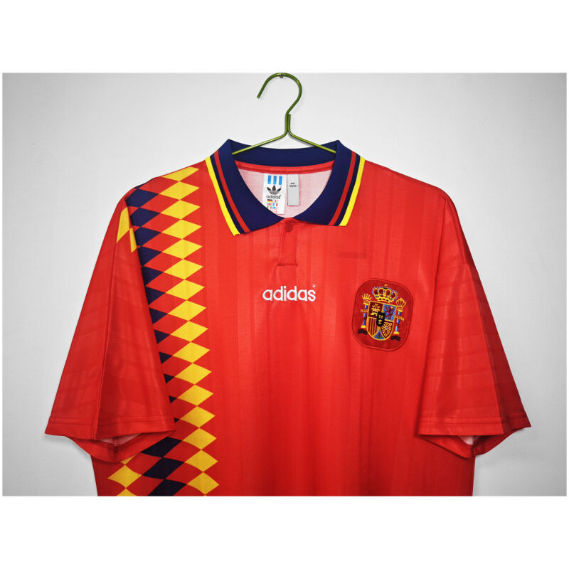 Mens Spain Retro Home Jersey 1994/95