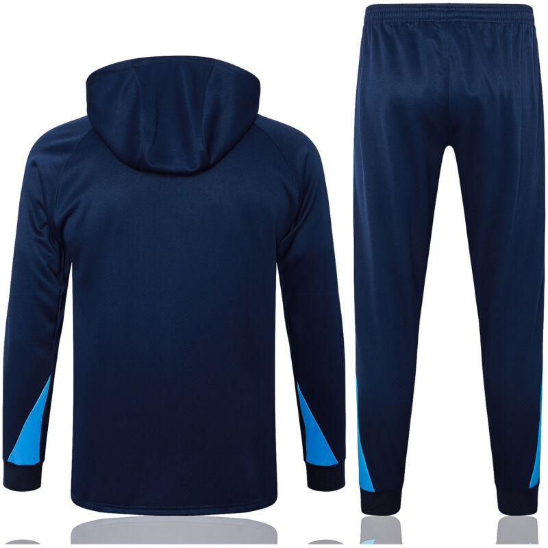 Mens Chelsea Hoodie Sweatshirt + Pants Training Suit Royal 2024/25