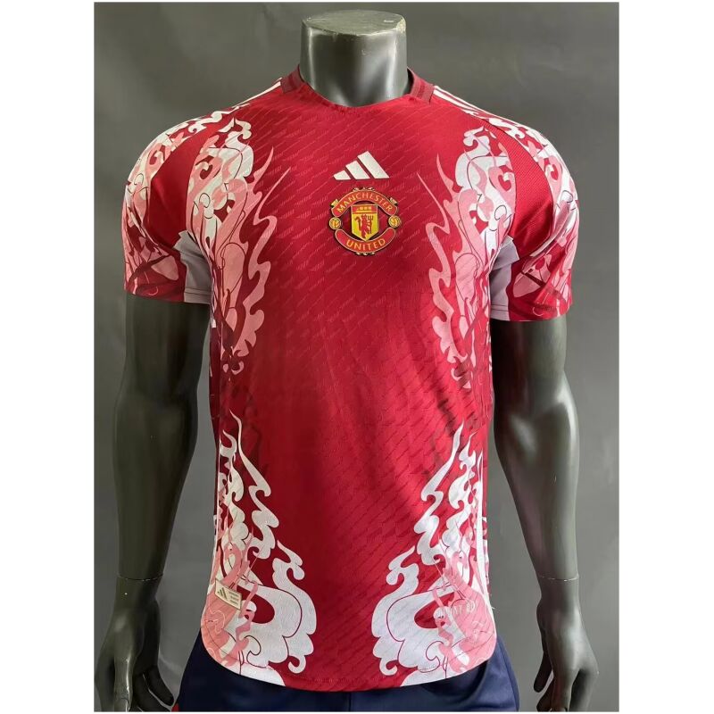 Mens Manchester United Special Red Authentic Jersey 2024/25 – Match