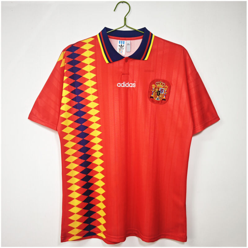 Mens Spain Retro Home Jersey 1994/95