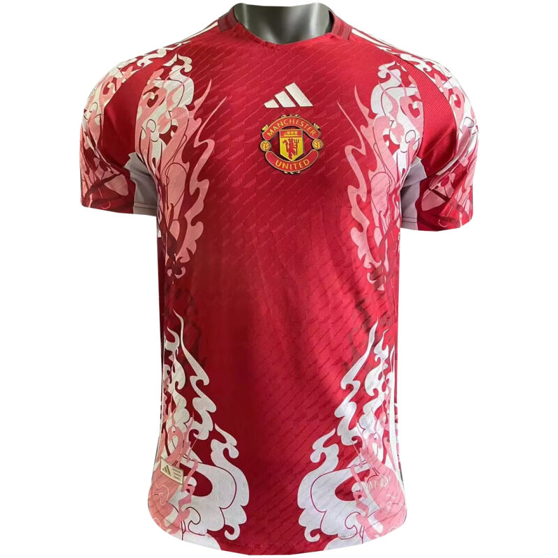 Mens Manchester United Special Red Authentic Jersey 2024/25 – Match