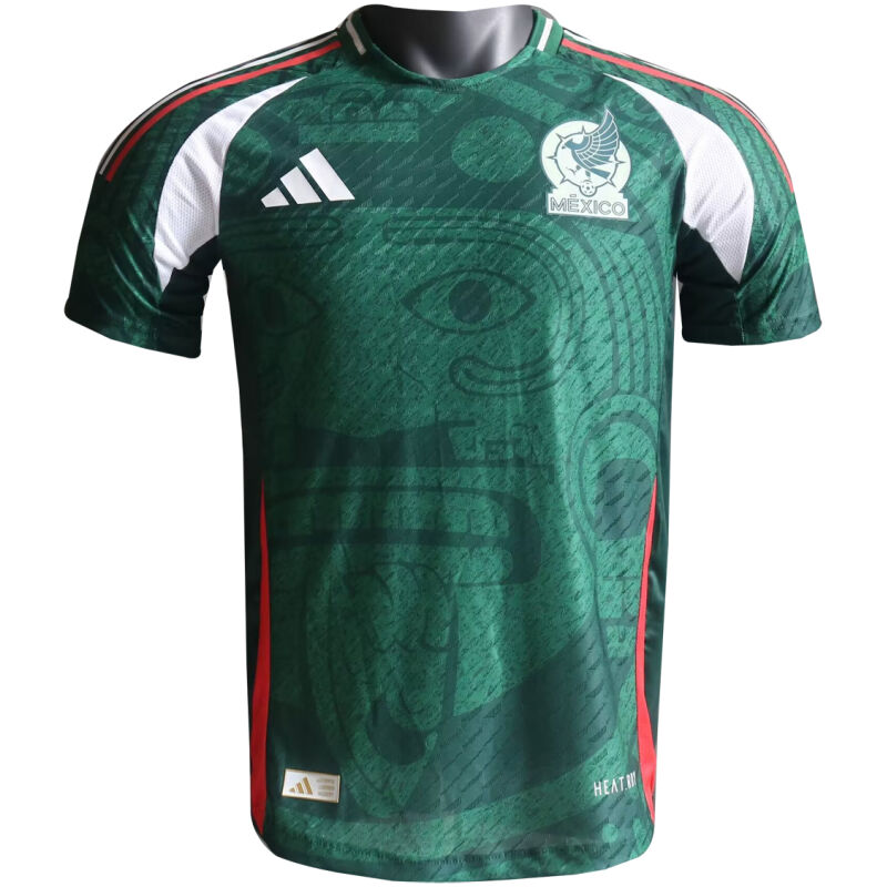 Mens Mexico Special Edition Green Authentic Jersey 2024 – Match