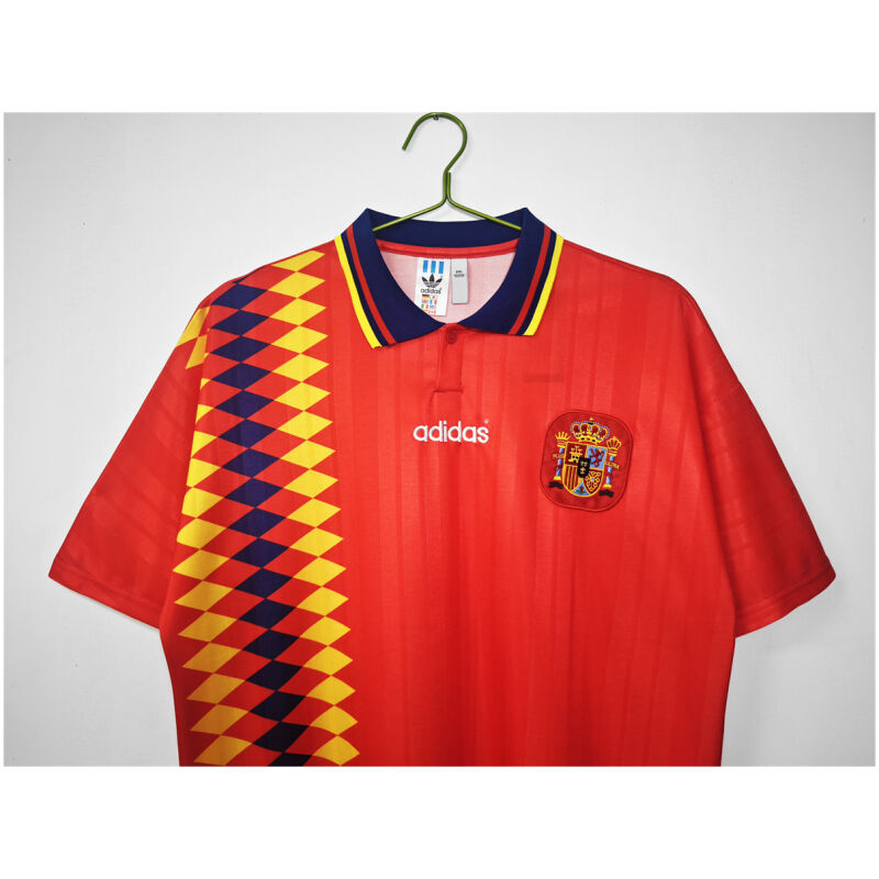 Mens Spain Retro Home Jersey 1994/95